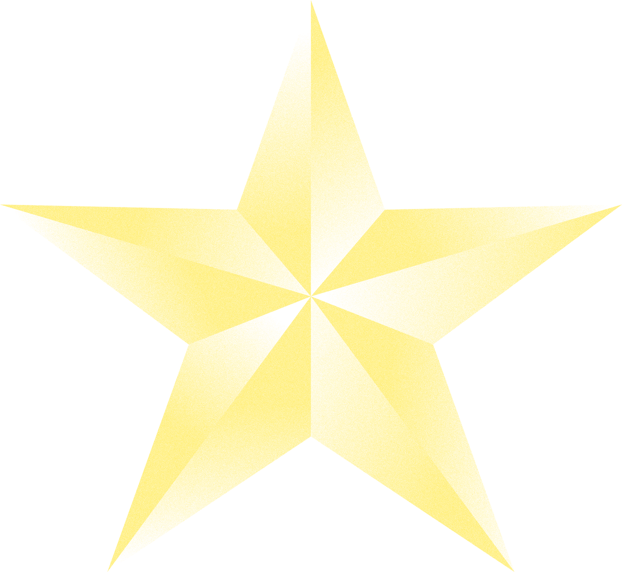 Soft Gradient Star Illustration